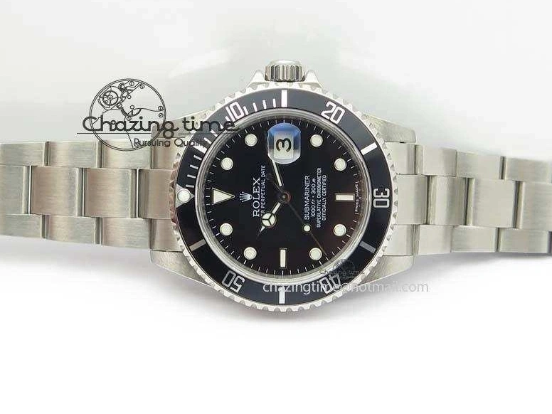 1227 Submariner 16610LN SS BP-Maker Best Edition Black Dial Black Bezel On SS Bracelet SA TimelessDesign 3816